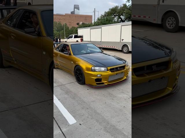 Top Secret R34 Nissan Skyline GTR Exhaust and Acceleration