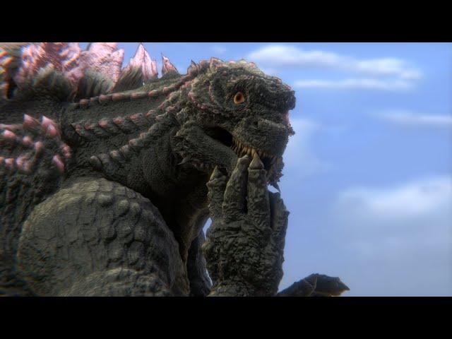 Godzilla Knocks Out Jupiter (Fan Animation)