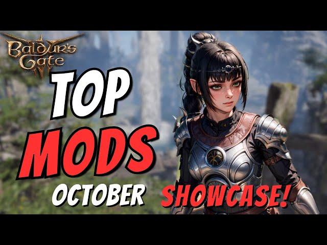 Baldur's Gate 3 NEW TOP 15 Mods for In-game, PC and Console! October 2024 Showcase | BG3 Mods