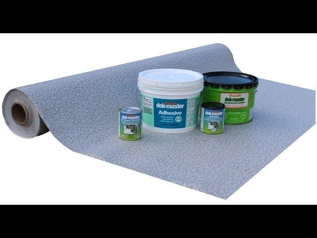 Ducan Dek-Master Waterproof Vinyl Decking Installation