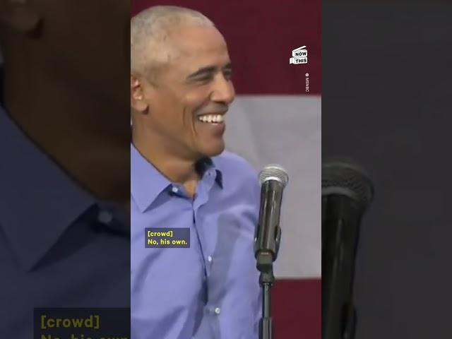 Barack Obama Jokes About Donald Trump Wearing Diapers