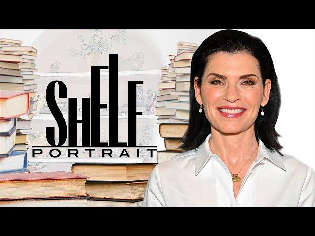 Julianna Margulies Gives a Tour of Her Bookshelves & Favorite Reads | Shelf Portrait | Marie Claire