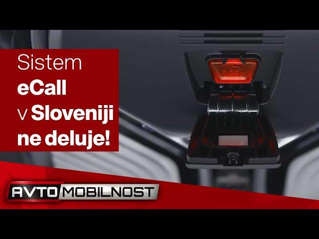 E-call smo testirali v praksi v Sloveniji - potrebno bo opraviti domačo nalogo