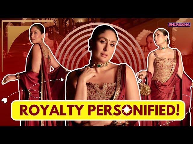 Kareena Kapoor Khan Redefines Regal Beauty In A 17-Year-Old Archival Tarun Tahiliani Saree | DECODED