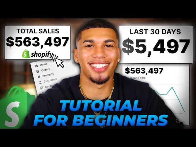 How To Create A Shopify Store in 2025 (FOR BEGINNERS)