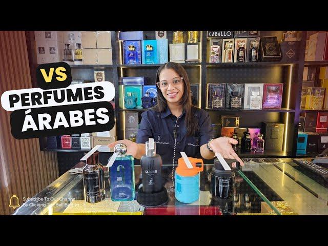 Probando perfumes Árabe de Lujos