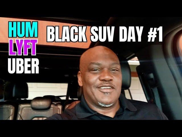   Lyft BLACK SUV | My 1st Night Out