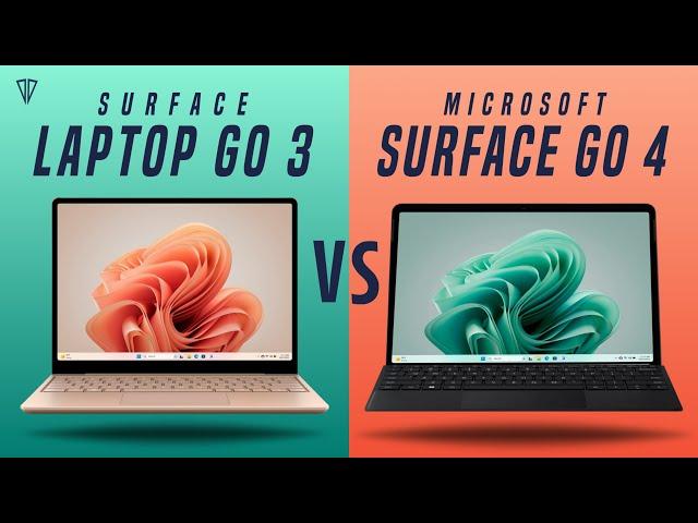 Microsoft Surface Laptop Go 3 VS Microsoft Surface Go 4