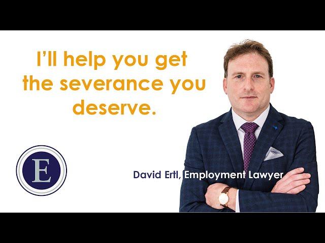 Ertl Lawyers -  Ontario & Nova Scotia Severance Pay Lawyer