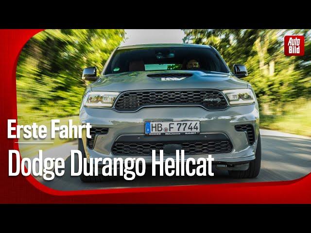 Dodge Durango Hellcat | Erste Fahrt mit Thomas Geiger