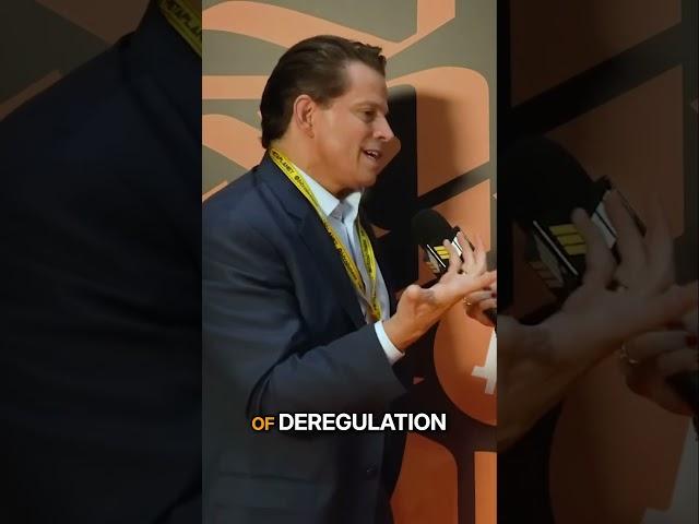 Bitcoin's Market Outlook Under Trump | Anthony Scaramucci Backstage at Bitcoin MENA 2024