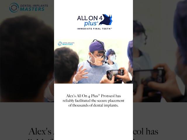 Meet Dr Alex Fibishenko- founder of All On 4 Plus®  #oralsurgeon #dentist #allon4dentalimplants