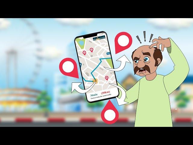 GPS Funny Tamil Comedy video - Tamil Stories - Tamil Fairy Tales - Tamil Moral Stories