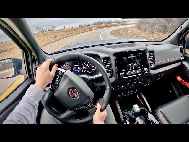 2023 Nissan Frontier Pro-4X 4x4 - POV Driving Impressions