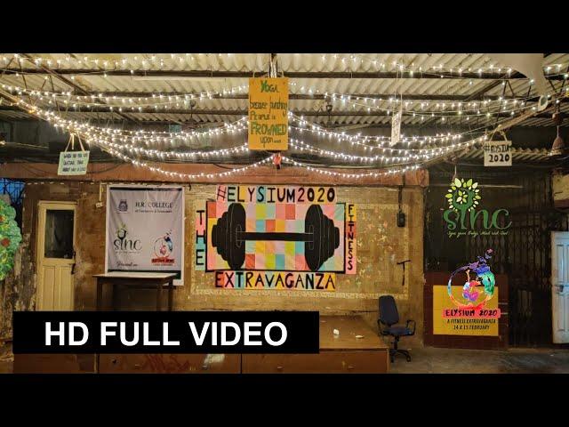 The Official Aftermovie of Elysium 2020- A Fitness Extravaganza by SYNC- HR College!