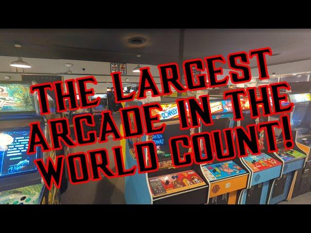 Counting all 1000 of the games in the Galloping Ghost Arcade - THE WORLDS LARGEST ARCADE!