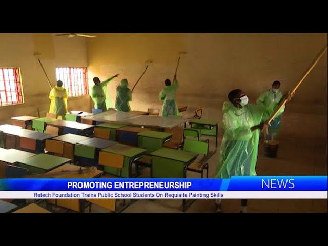 Retech Foundation Trains Public School Students On Requisite Painting Skills