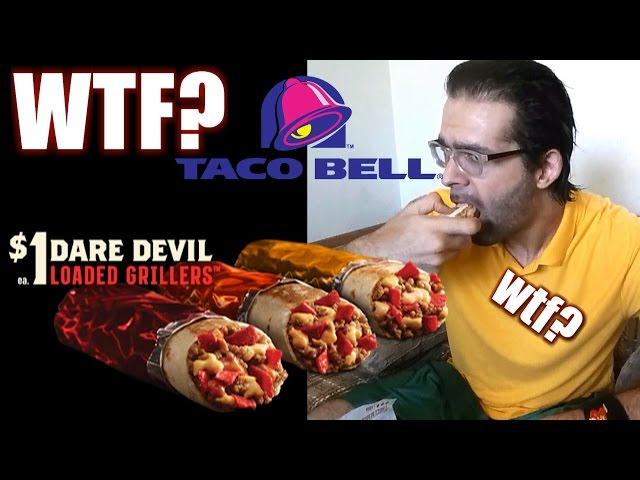 WTF: Taco Bell Ghost Pepper Griller Review *Gauntlet* | FreakEating Weird Fast Food