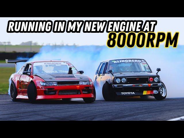 DEFINITELY NOT how you RUN IN A NEW ENGINE! I'm back competing again, Drifting SA Round 3.