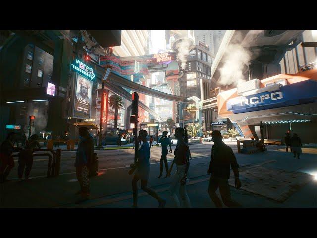 Night City Immersive Gameplay - Cyberpunk 2077