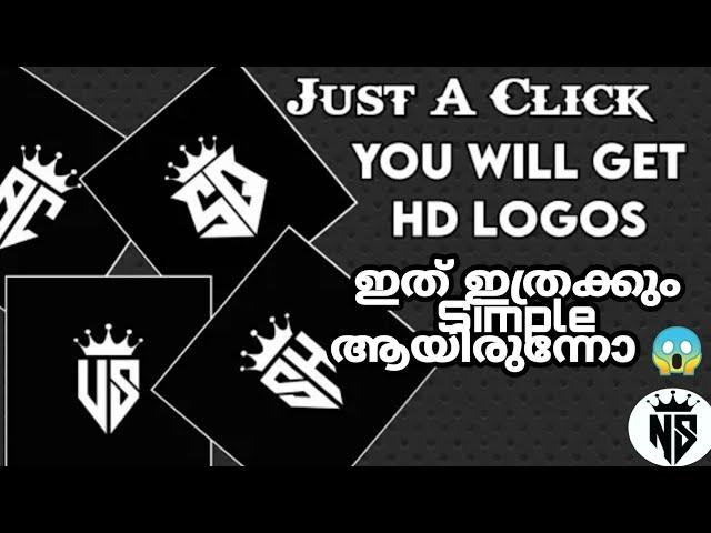 Crown Logo Making In 2 minute | #trending Crown Logo Design | NS EDTZz | #2021 #malayalam #english