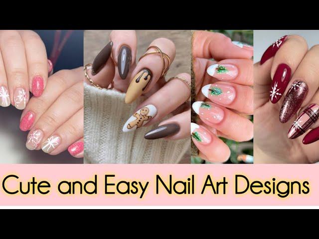 Cute and Easy Nail Art Designs|| New and easy fall nail art designs 2024 || #2024nails #stylesforall