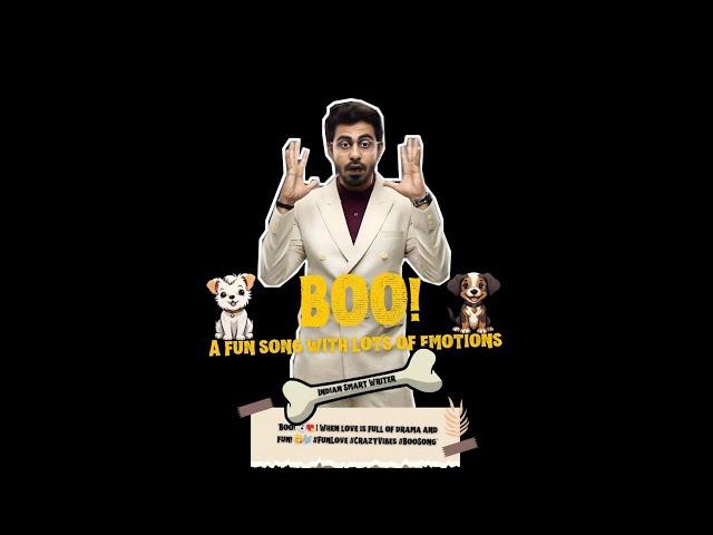 Boo! (Official Lyrics Video) | Fun Romantic Song | Manoj Kumar Meena | Indian Smart Writer