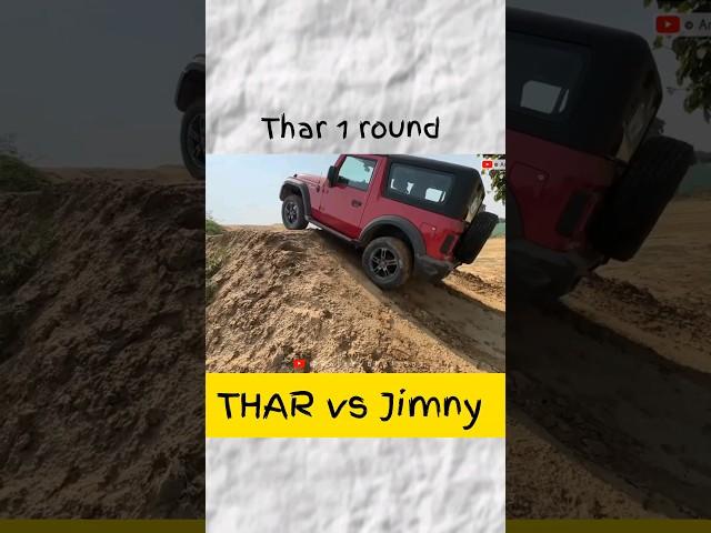 Thar vs jimny off-roading test #viral #shorts #car