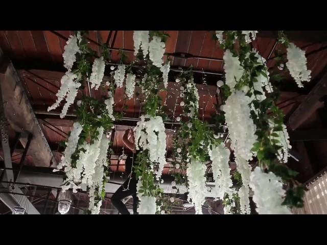 Anna Wang Styles Kerstin & Matt's wedding | View By Sydney Reception- Pier 2, Walsh Bay