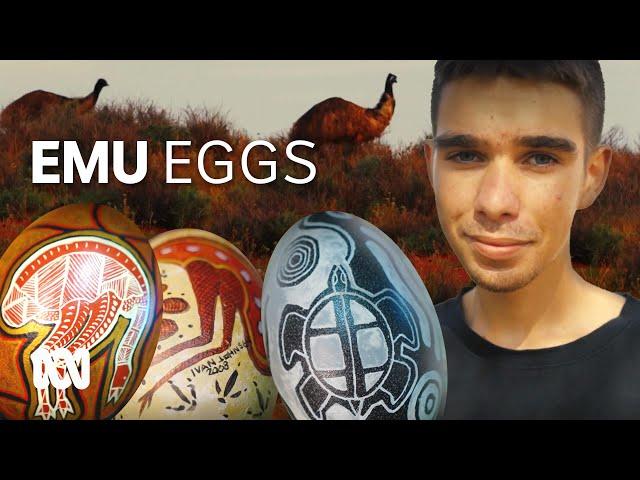 Jareece: We paint our stories on emu eggs | NAIDOC Week | ABC Australia