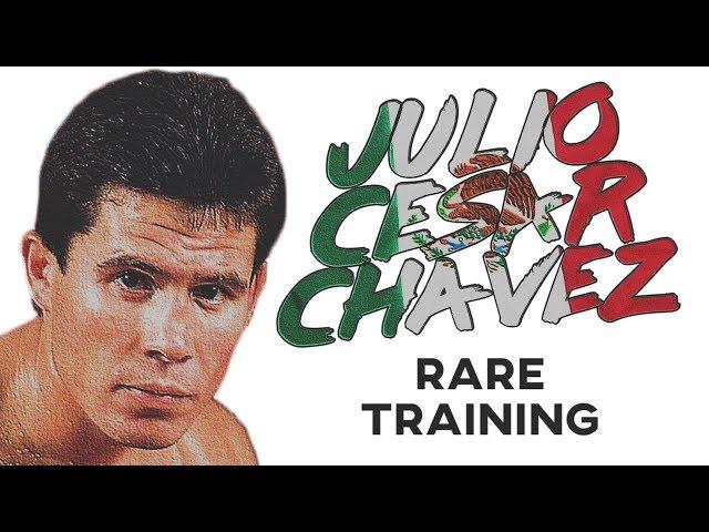 Julio Cesar Chavez RARE Training In Prime