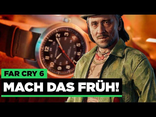 ⏰ Diese Sachen solltest du früh machen, sonst bereust du es später! Far Cry 6 Guide Deutsch