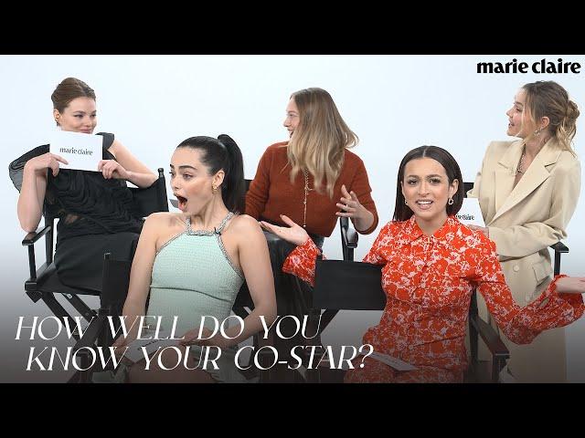 The Cast of 'The Buccaneers' Plays 'How Well Do You Know Your Co-Star?'