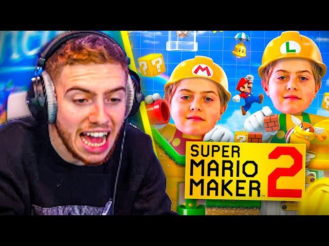 JE DÉCOUVRE UN NIVEAU QUE J'AVAIS CRÉE QUAND J'ÉTAIS PETIT SUR SUPER MARIO MAKER 2 ! (trop dar mdrr)