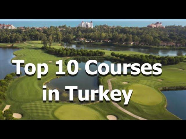 Turkey Golf Holidays - Top 10 Courses in Turkey