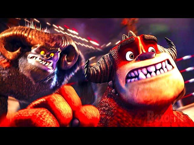 Steve VS Ramarilla (schlechtestes Monster-Wrestling-Match) | Rumble | German Deutsch Clip