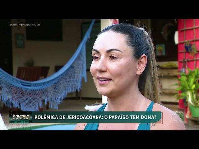 'Domingo Espetacular': Saiba quem é a empresária que diz ser dona de 80% da vila de Jericoacoara