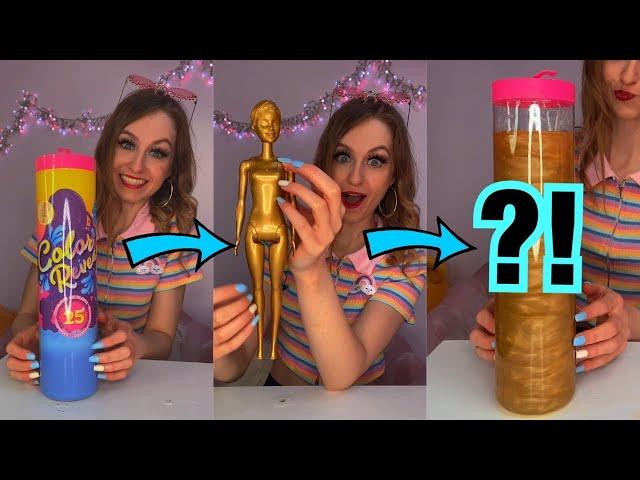 GOLDEN WATER BARBIE UNBOXING!! *asmr* #Shorts