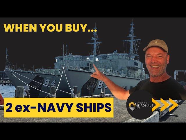 Can you buy an ex Navy Minehunter? We just did! | Episode 1