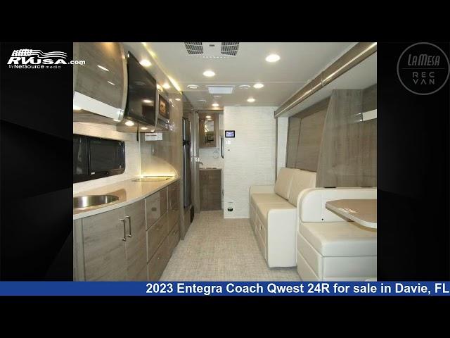 Eye-catching 2023 Entegra Coach Qwest Class C RV For Sale in Davie, FL | RVUSA.com