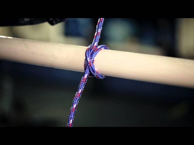 Navy Skills for Life – Knot Tying – Clove Hitch and Half Hitch