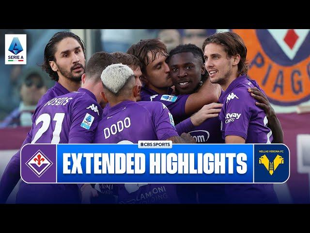 Fiorentina vs. Hellas Verona: Extended Highlights | Serie A | CBS Sports Golazo