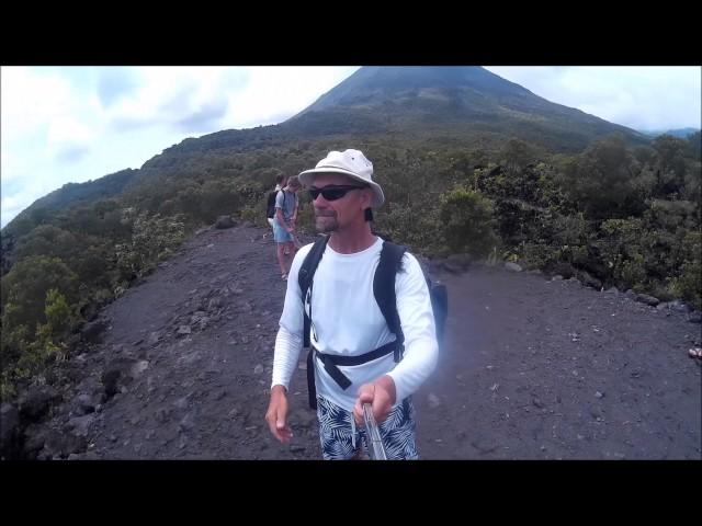 Arenal Volcano hike  near La Fortuna Costa Rica