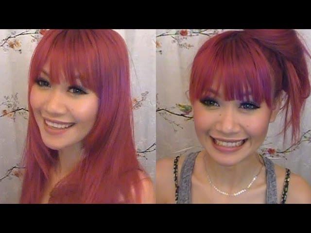 How To: Cut Blunt/Straight Bangs at Home