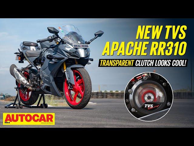 2024 TVS Apache RR310 - Price, power, features | Walkaround | Autocar India