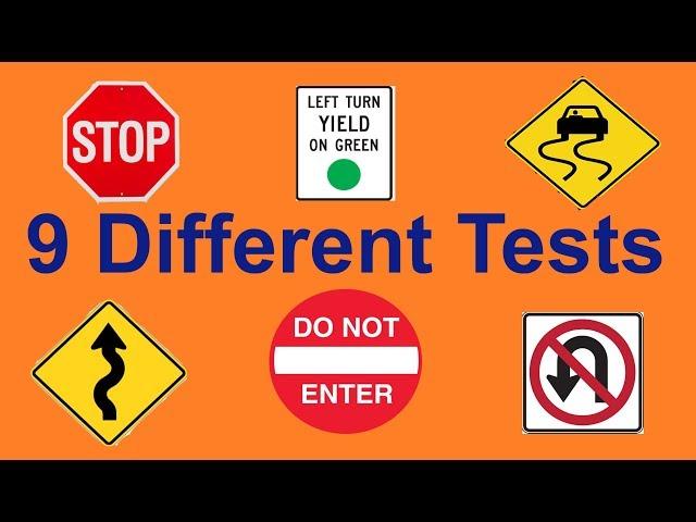 2024 California DMV written tests - 9 different tests - California DMV written Test 2024