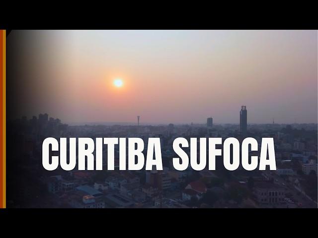 CRISE CLIMÁTICA | A fumaça das QUEIMADAS em Curitiba