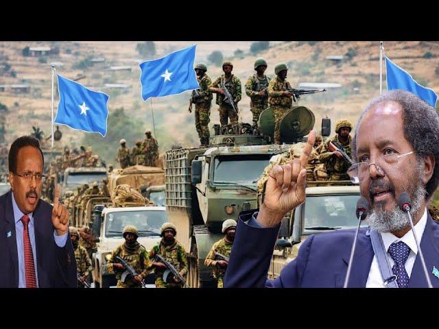 DEG DEG Beesha Mareexaan Oo Dagaal Ugu Hanjabtay Xasan Sheekh Iyo Ciidamadii Farmaajo Oo Gedo