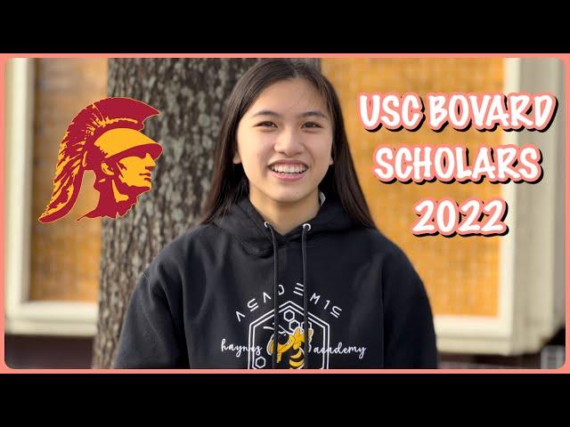 USC Bovard Scholars Program video introduction | Louise Wang