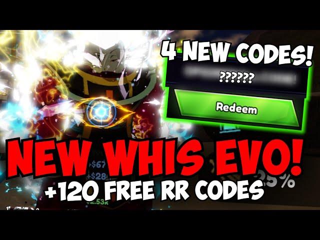 [120 FREE RR CODES] Getting New WHIS EVOLUTION in The New Anime Last Stand Update!